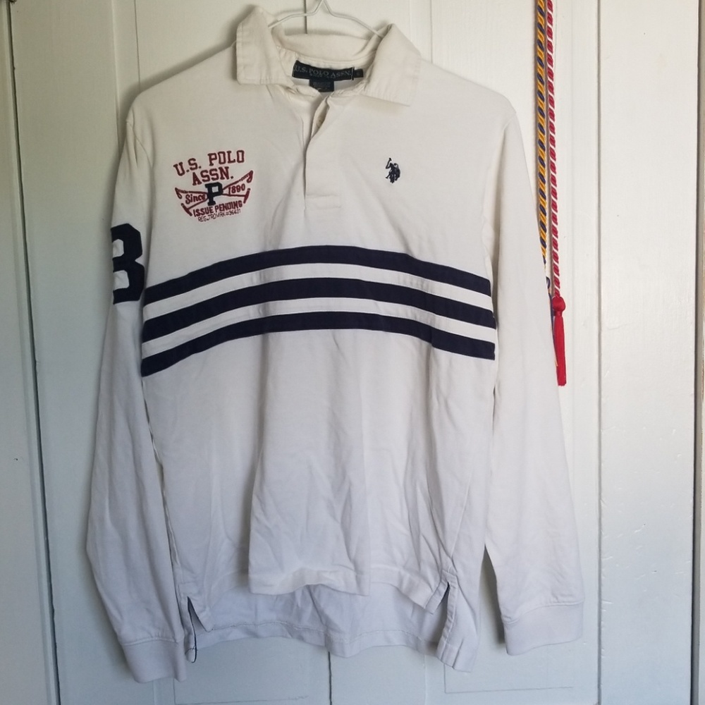 us polo ralph long-sleeved polo